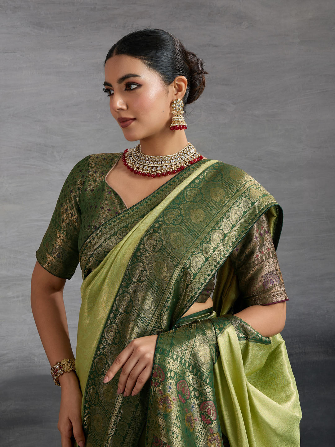 Woven Design Kanjivaram Silk Saree