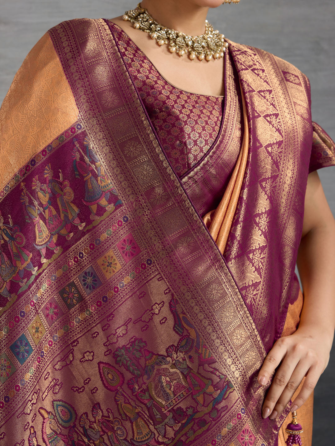 Woven Design Kanjivaram Silk Saree