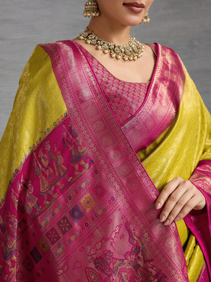 Woven Design Kanjivaram Silk Saree