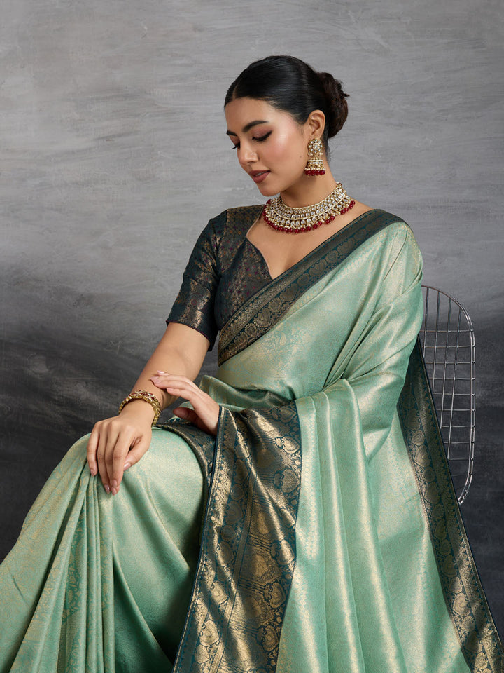 Woven Design Kanjivaram Silk Saree