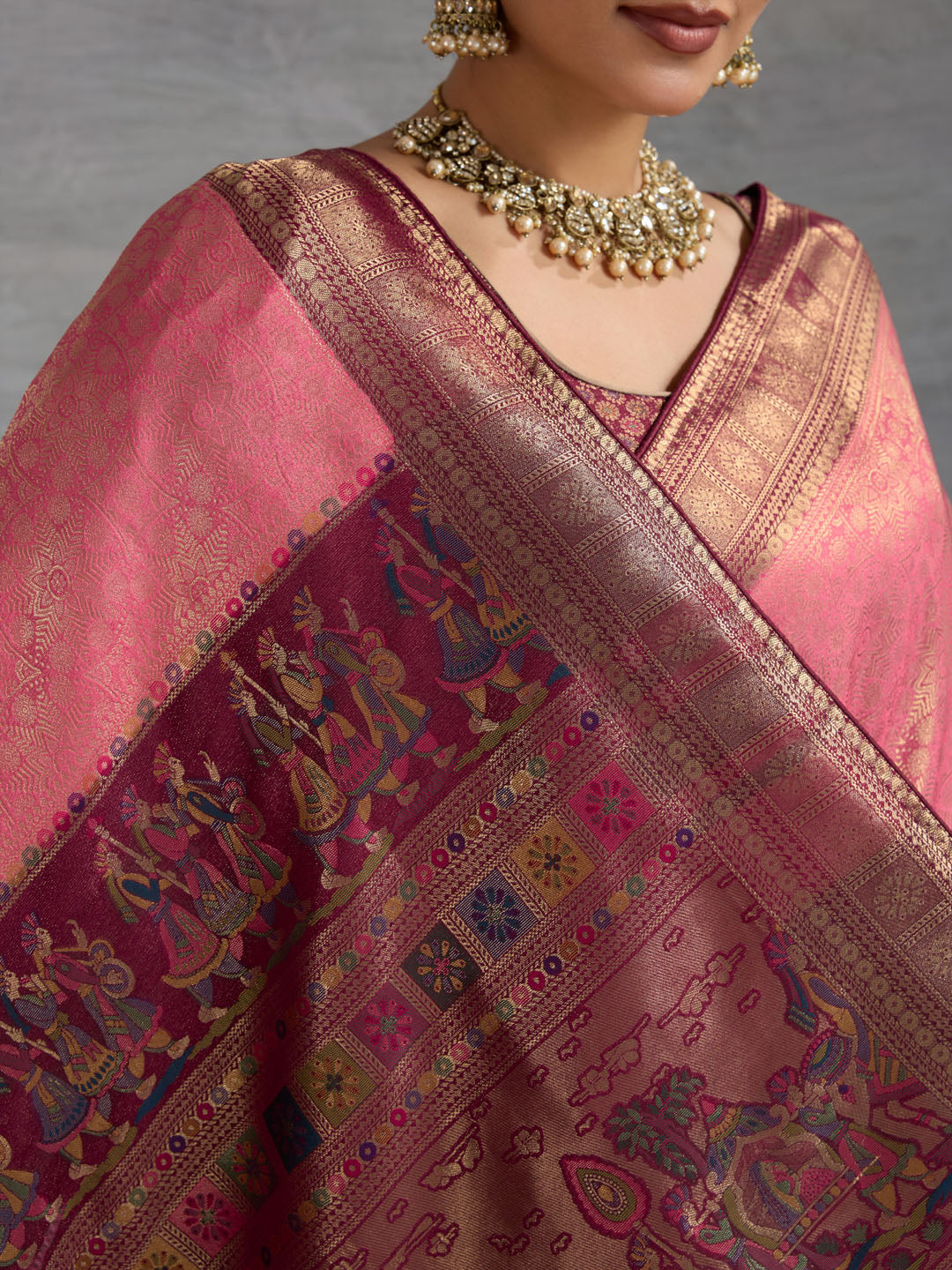 Woven Design Kanjivaram Silk Saree