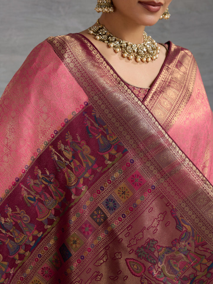 Woven Design Kanjivaram Silk Saree