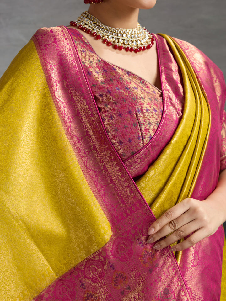 Woven Design Kanjivaram Silk Saree
