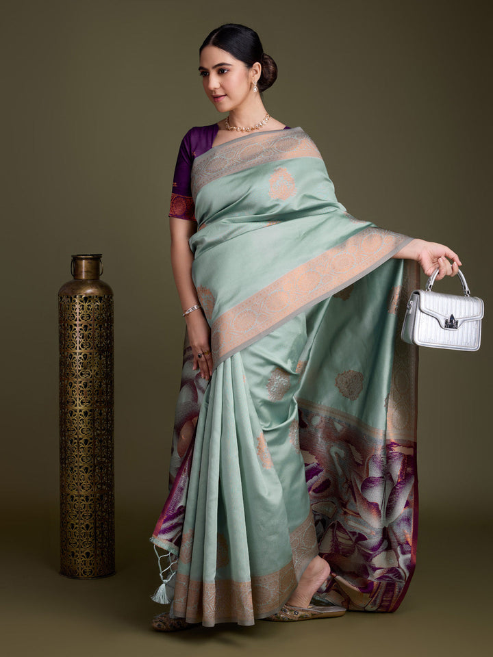 Woven Design Art Silk Saree
