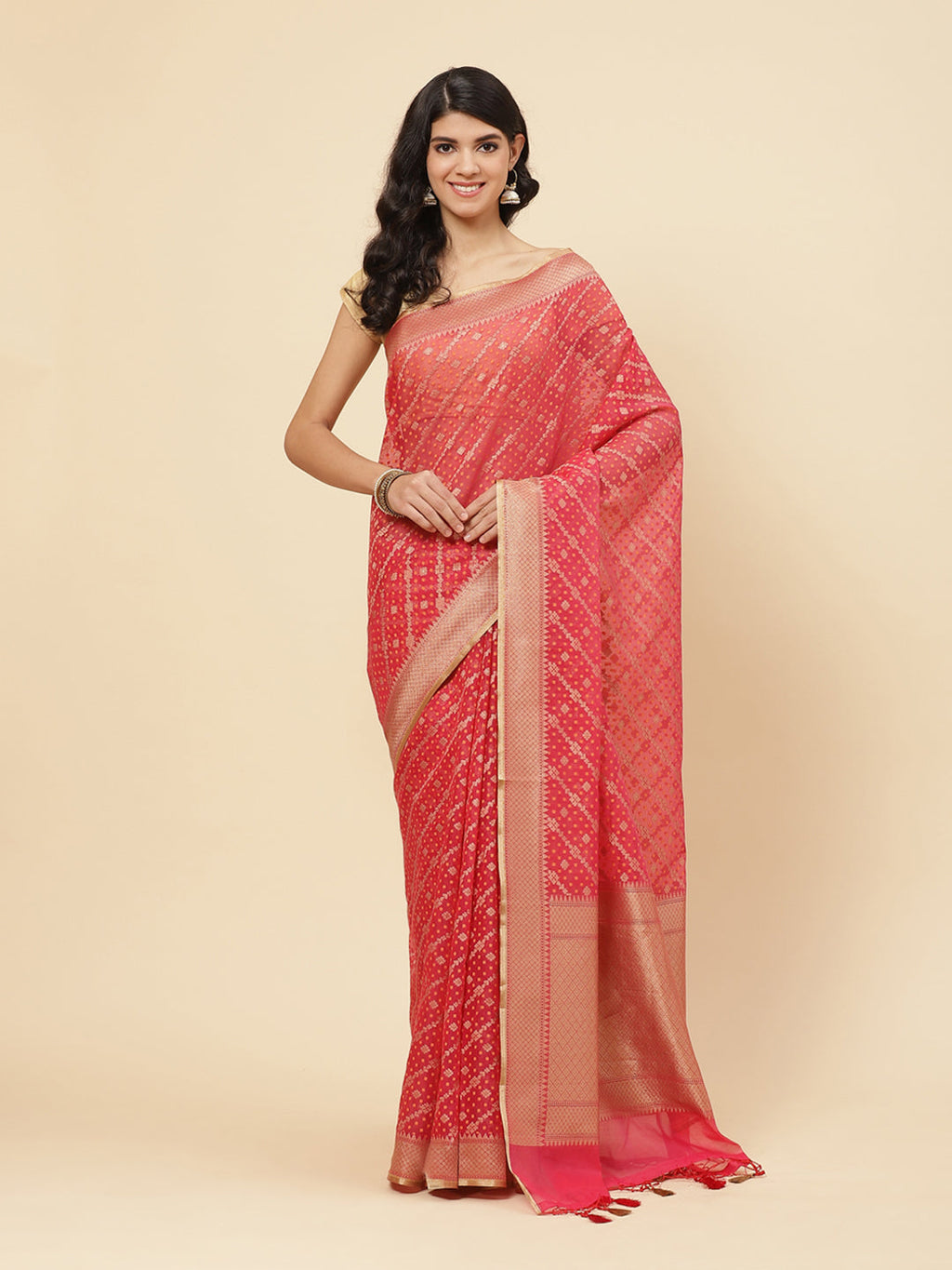 Cotton Wovn Saree