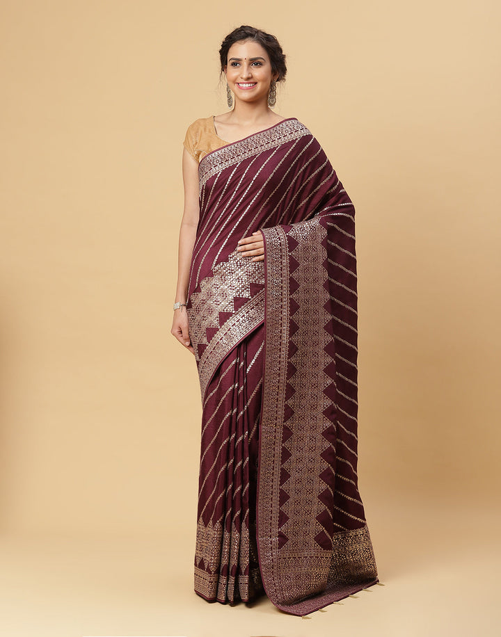 Zari Zaal Woven Banarasi Saree