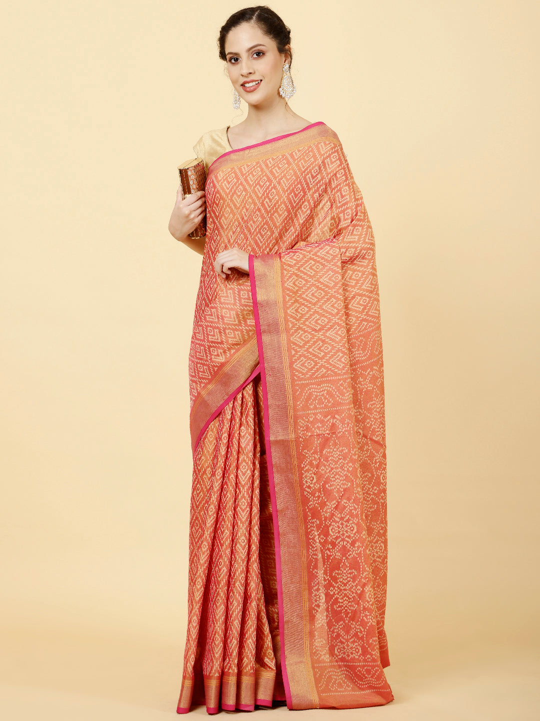 Printed Cotton Saree