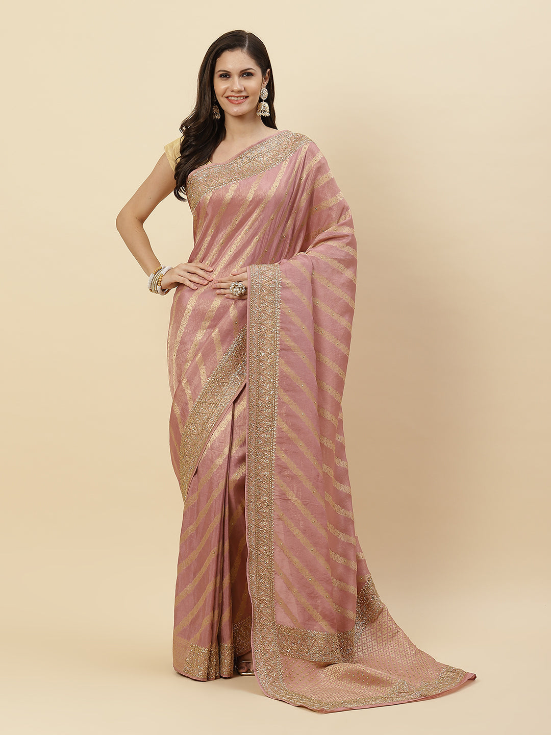 Cutdana Embroidered Banarasi Saree