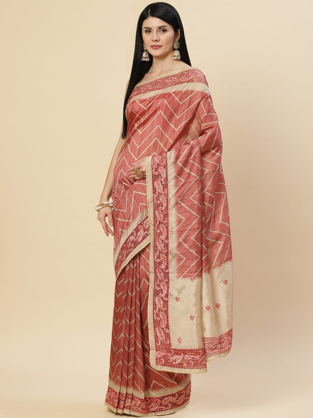 Digital Printed Handloom Saree