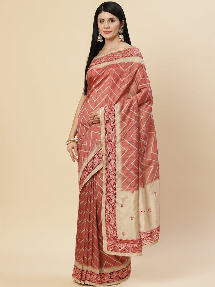 Digital Printed Handloom Saree
