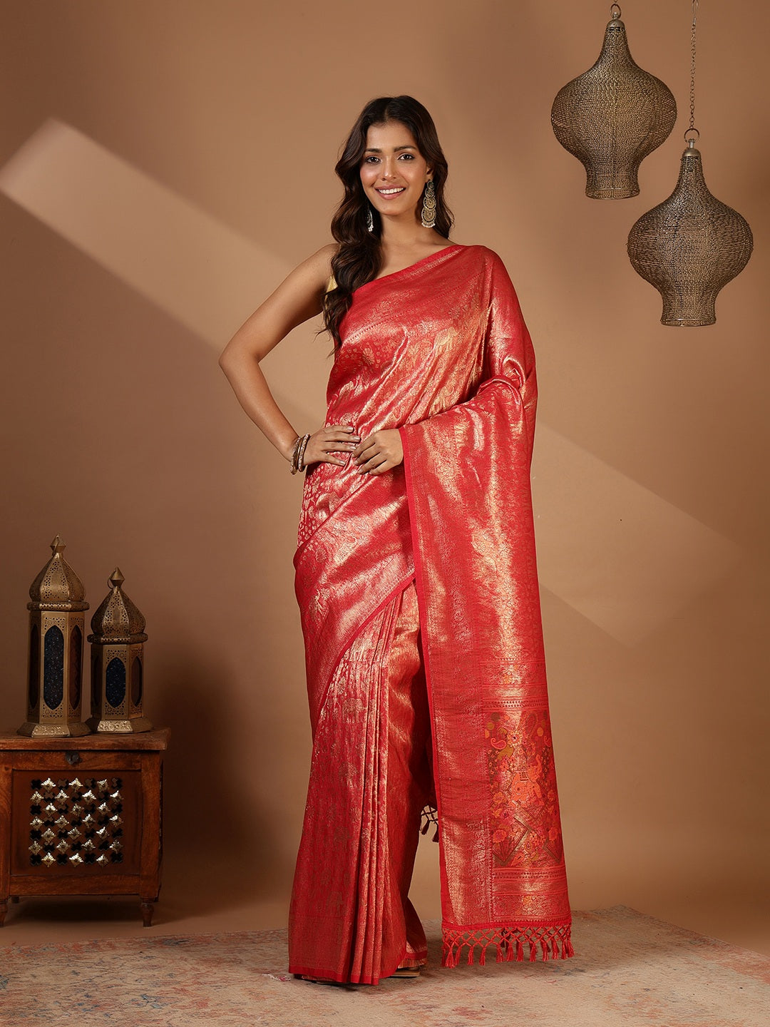 Woven Design Art Silk Saree