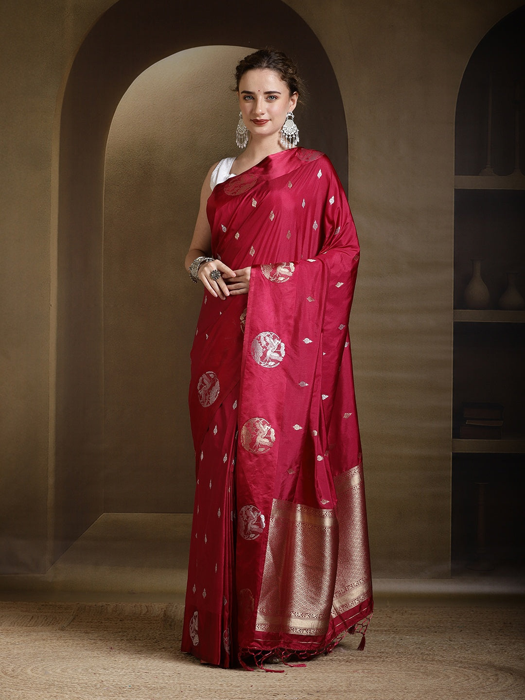 Woven Design Art Silk Saree