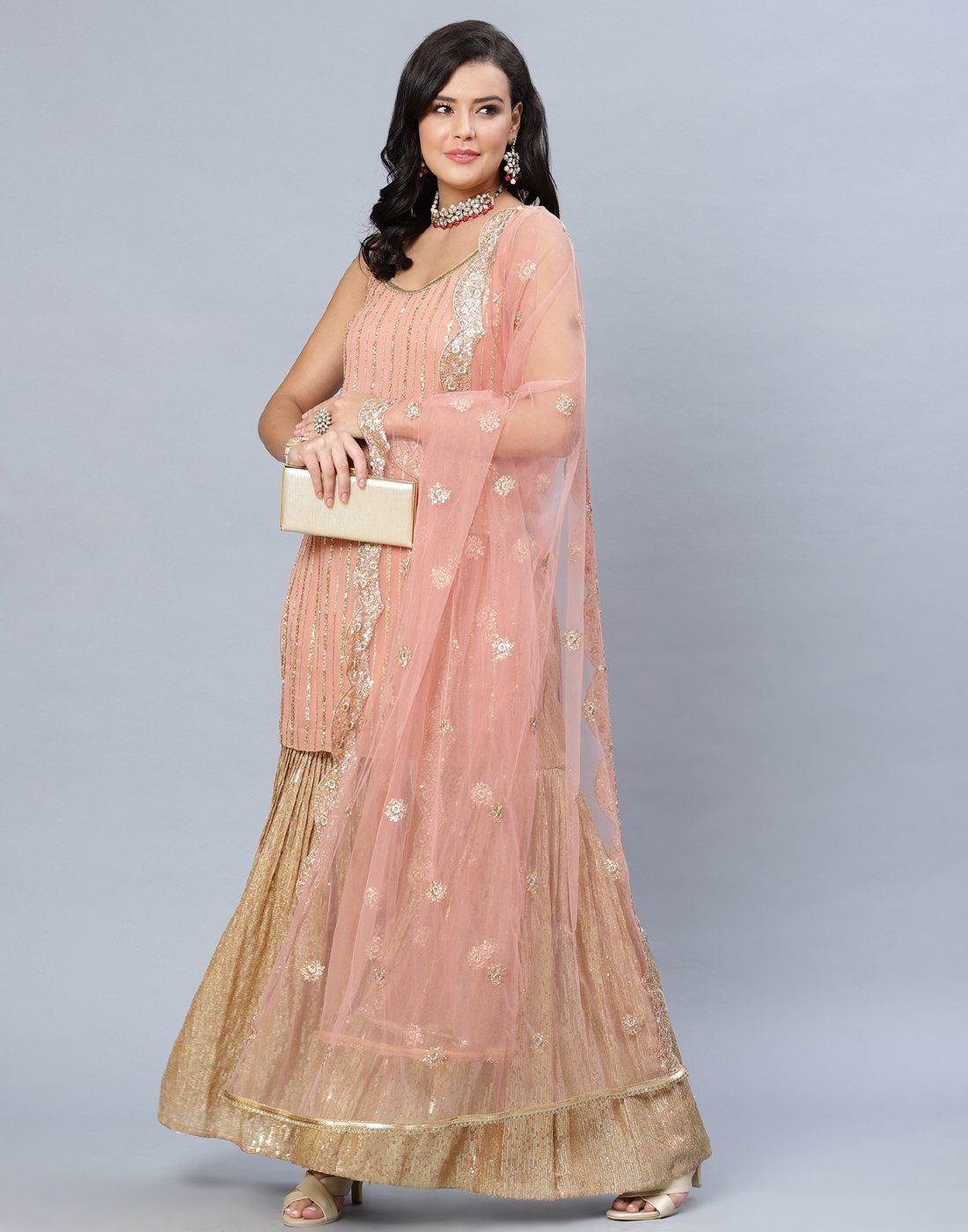 Georgette Salwar Kameez Stitched Suit