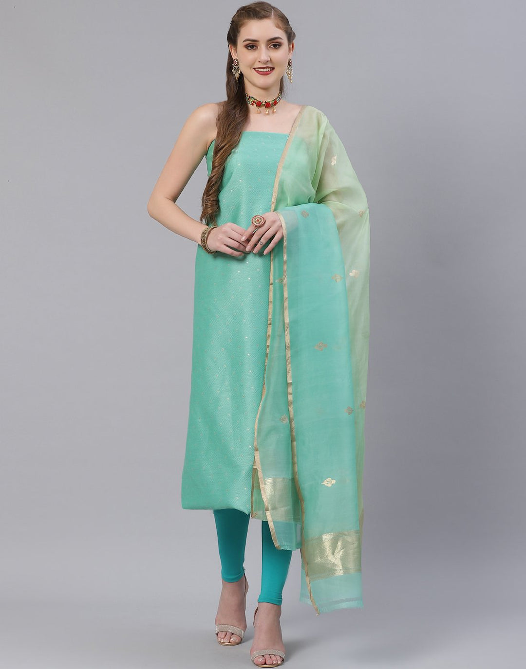 PURE BANARSI SUIT SET