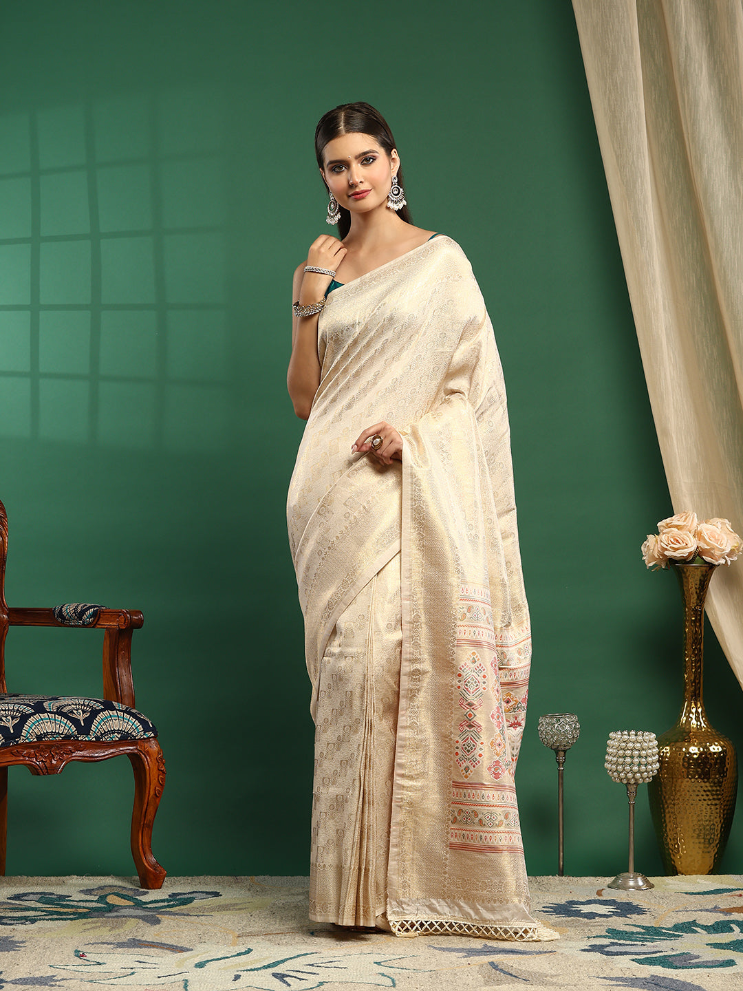 Woven Design Art Silk Saree