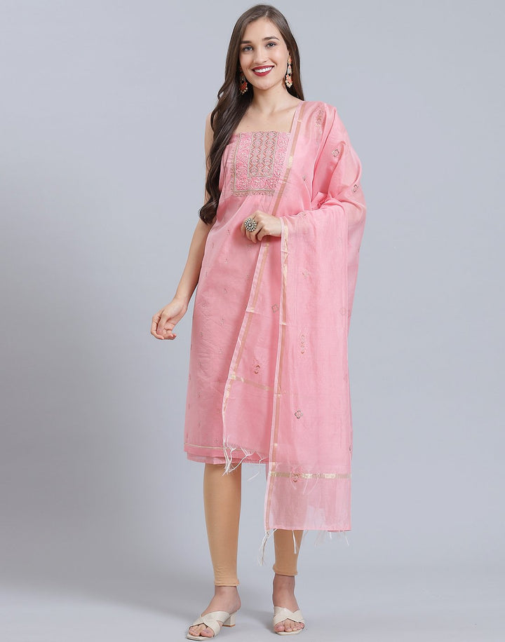 Chanderi Suit Set