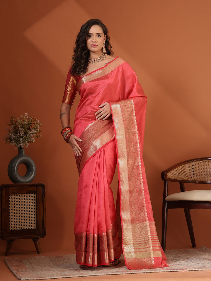 Woven Design Art Silk Saree