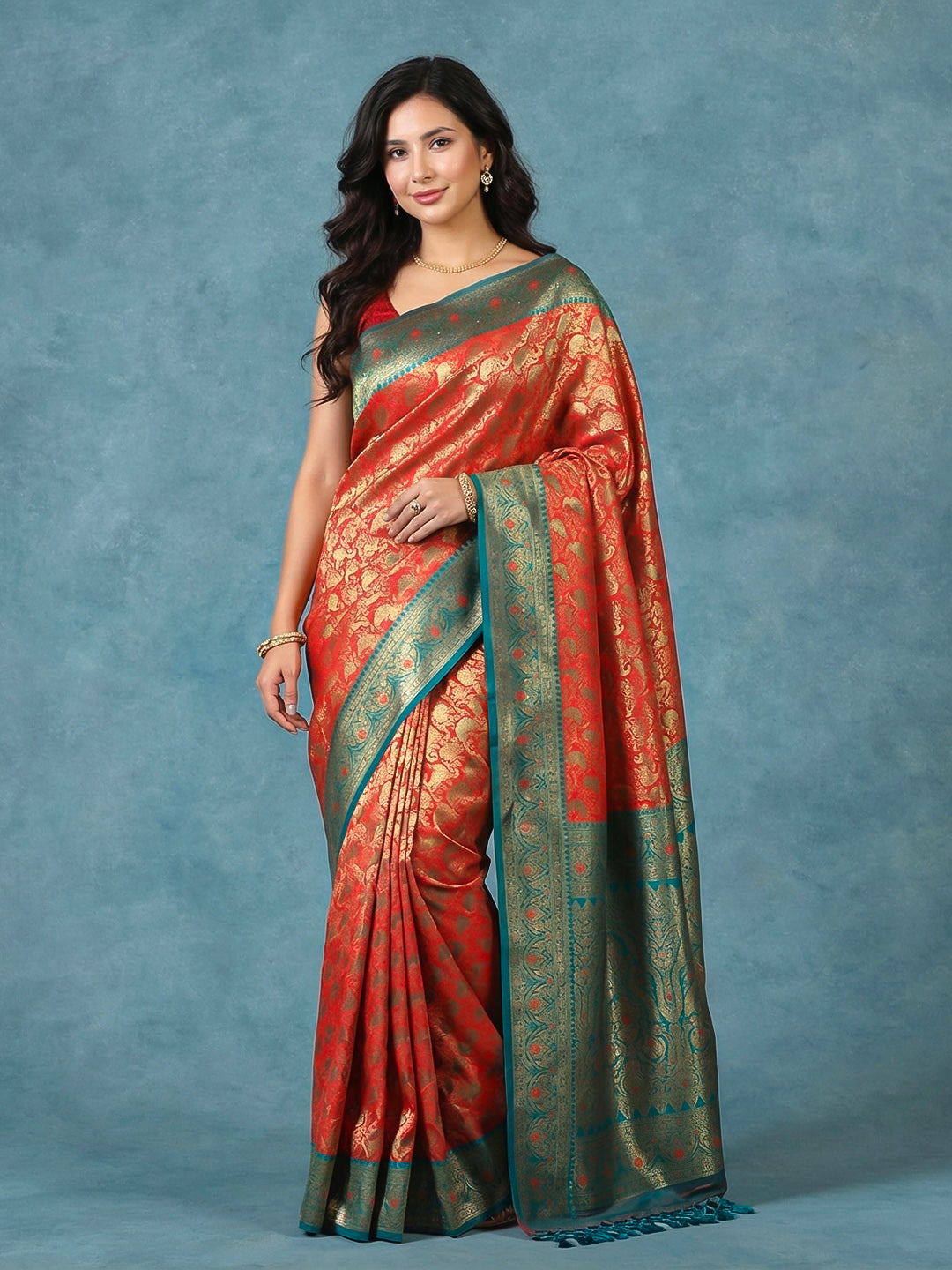 Woven Design Art Silk Saree