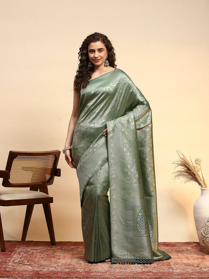 Woven Design Art Silk Saree