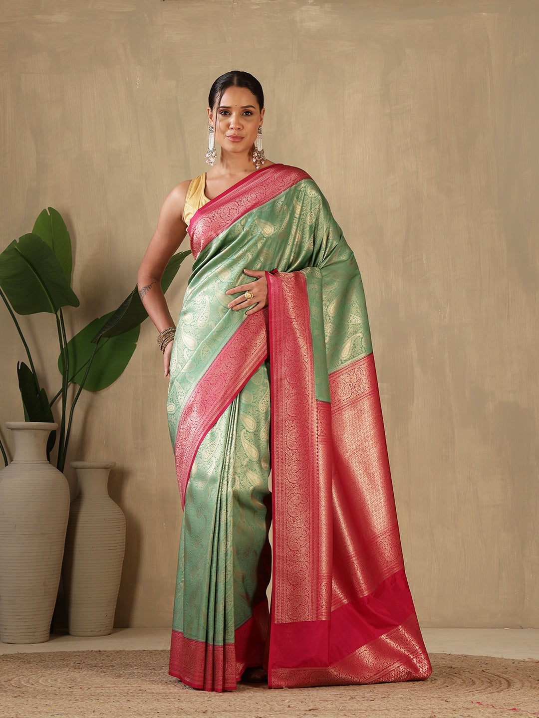 Woven Design Art Silk Saree