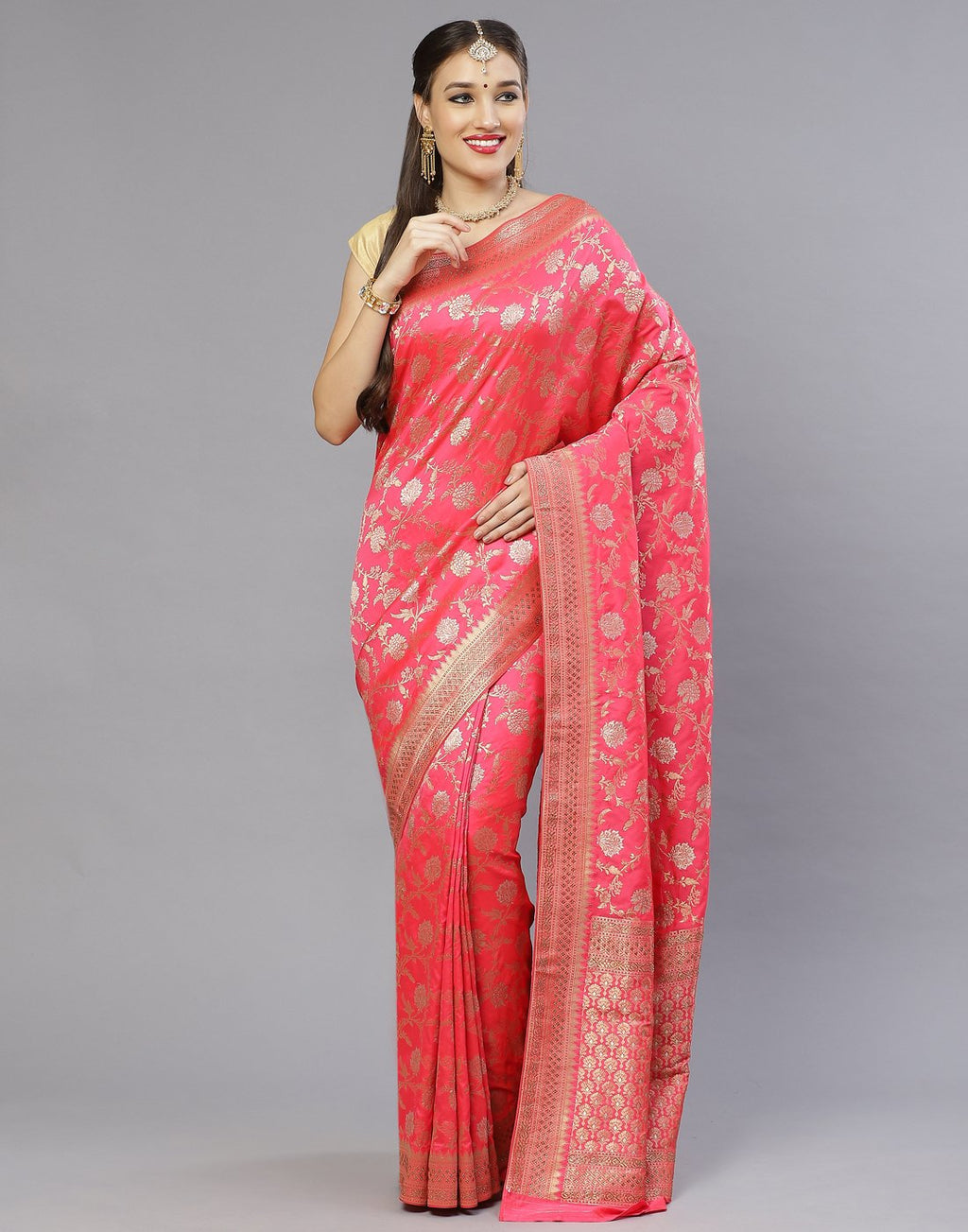 Banarasi Woven Embroider Saree