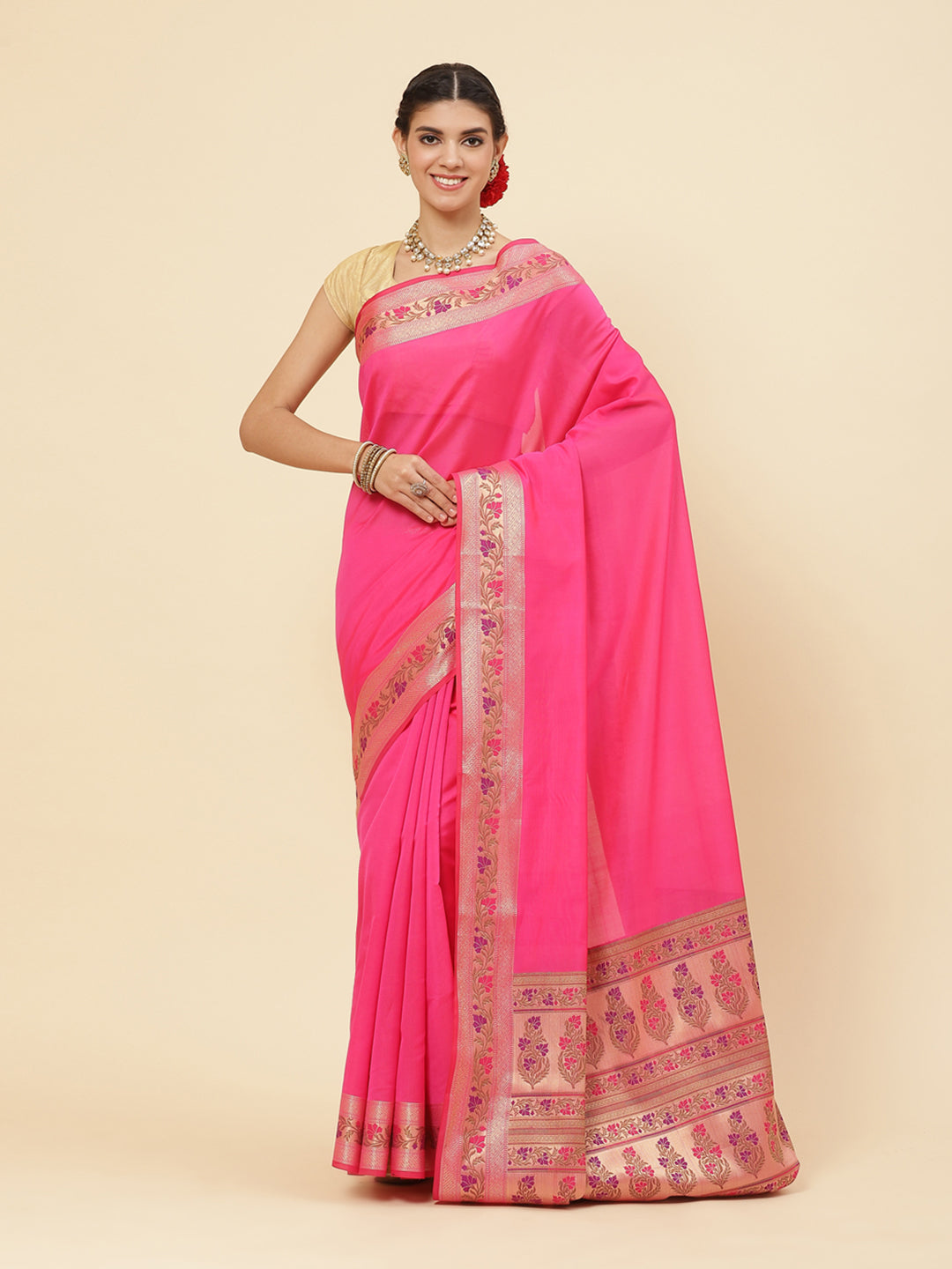 Cotton Wovn Saree