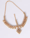 MBZ Meena Bazaar-Gold Plated Kundan Headwear