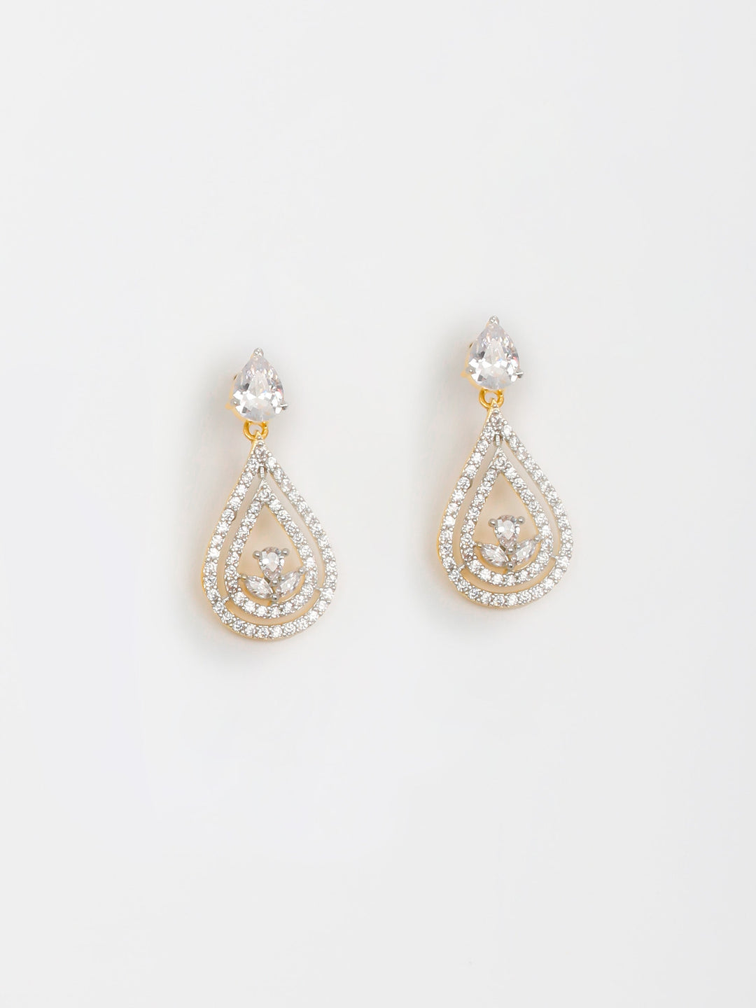 White Drop &amp; Danglers Earrings