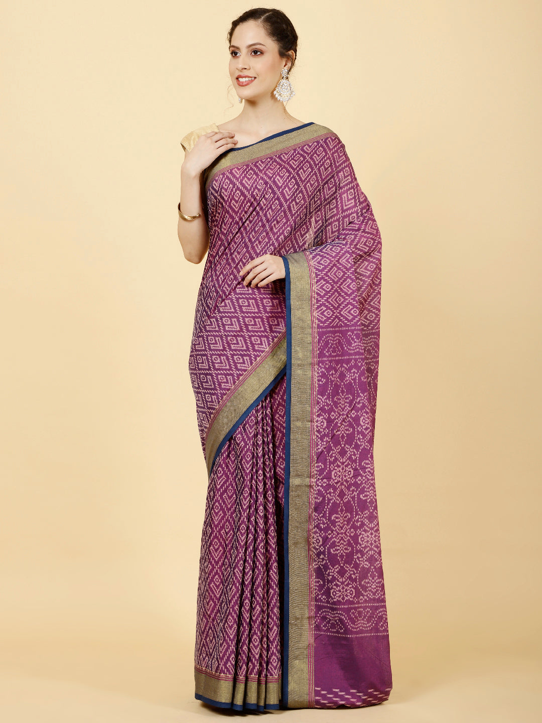 Printed Cotton Saree