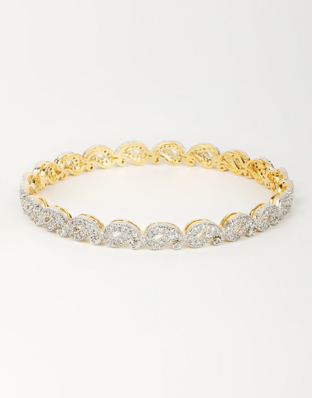 Gold And Diamond Bangles
