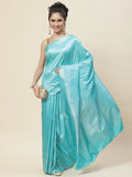 Floral Zari Jaal Handloom Woven Saree