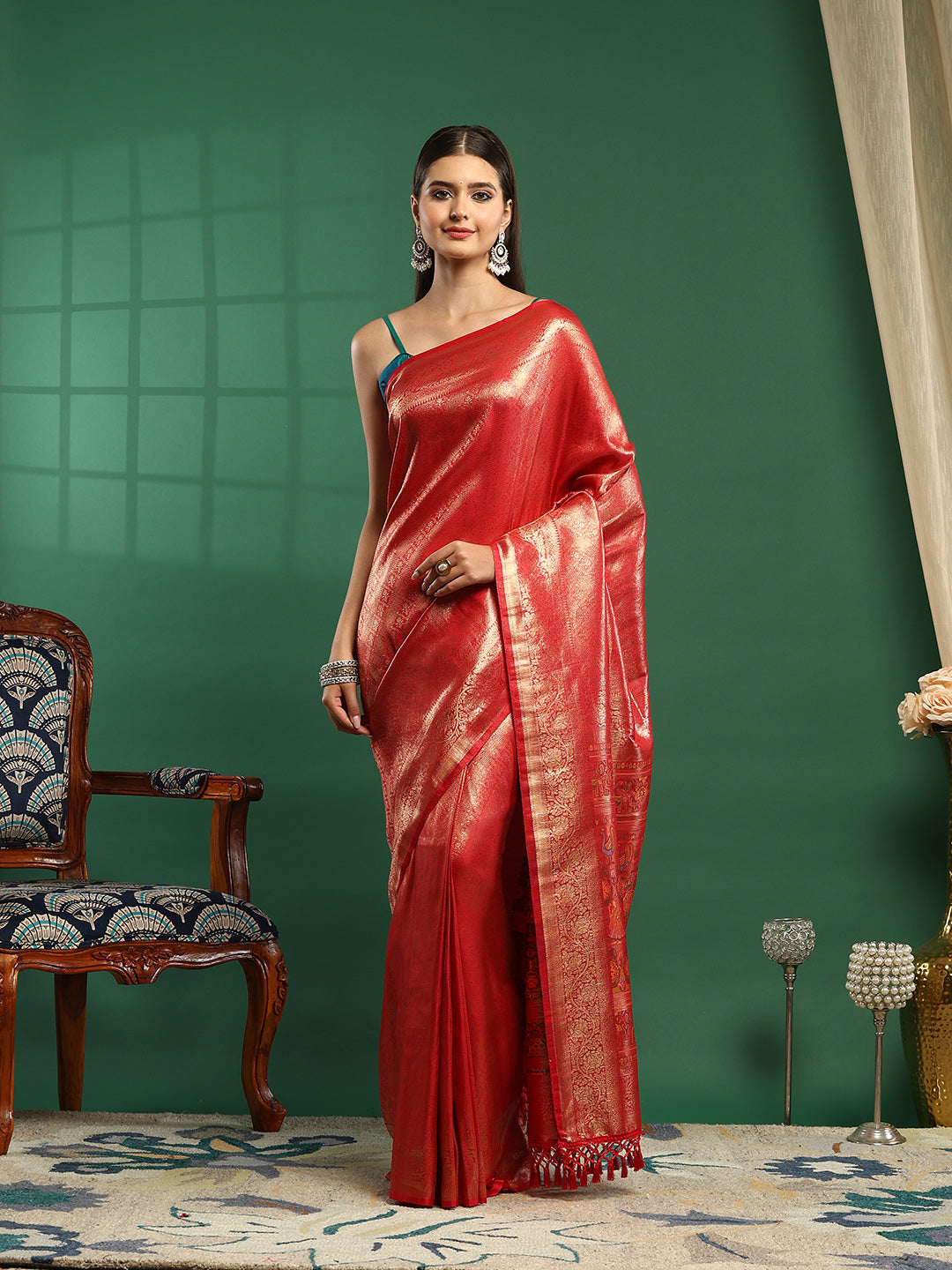 Woven Design Art Silk Saree