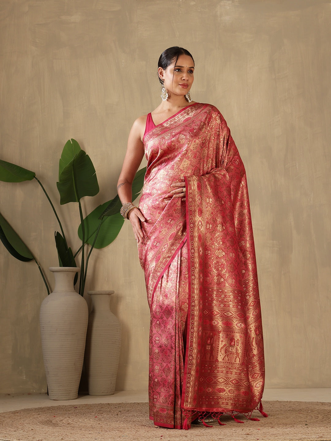 Woven Design Art Silk Saree