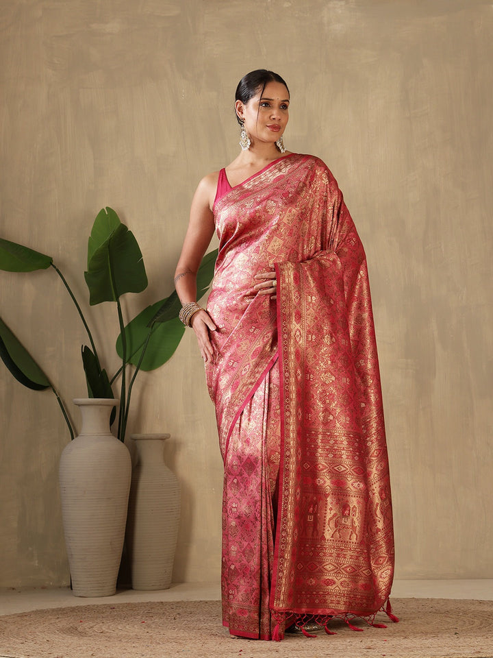 Woven Design Art Silk Saree