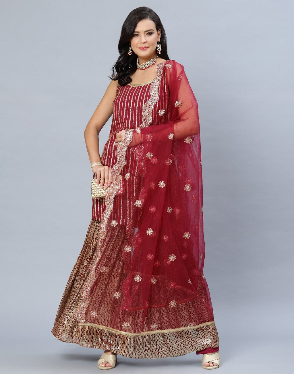 Georgette Salwar Kameez Stitched Suit