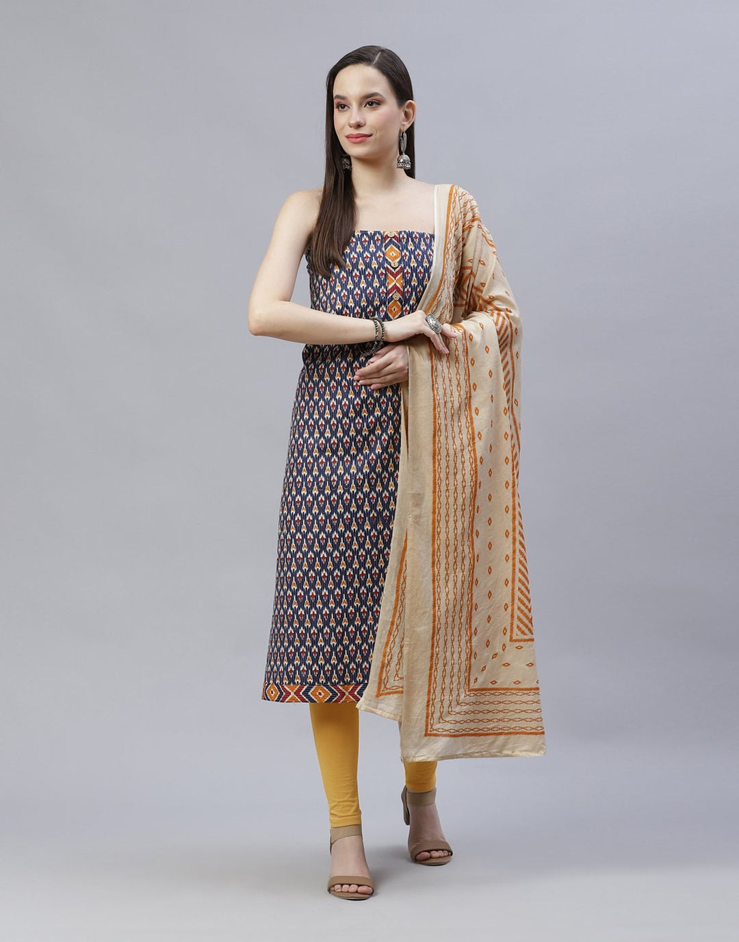 Printed Cotton Suit Piece