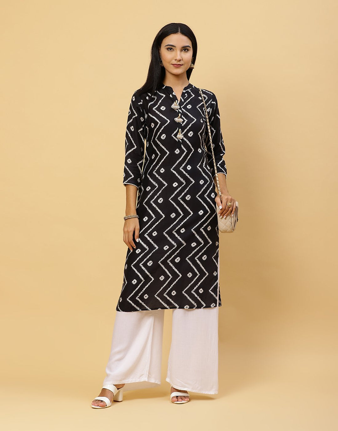 Printed Cotton Muslin Kurti