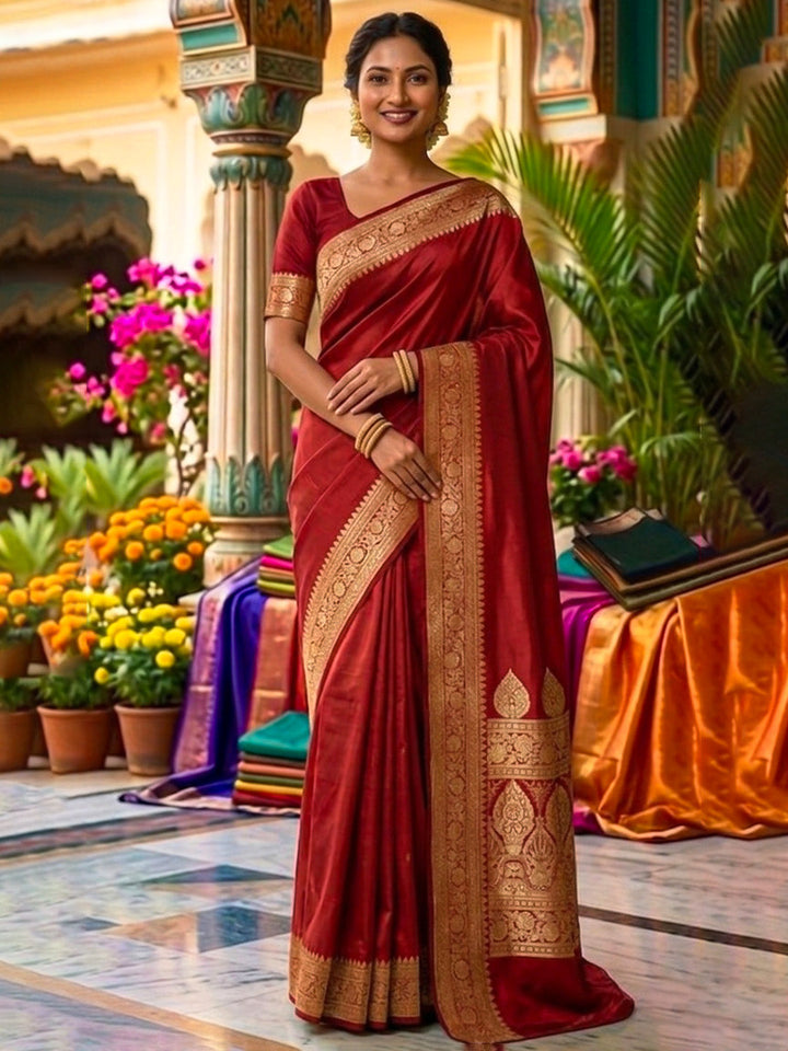 Woven Design Art Silk Saree