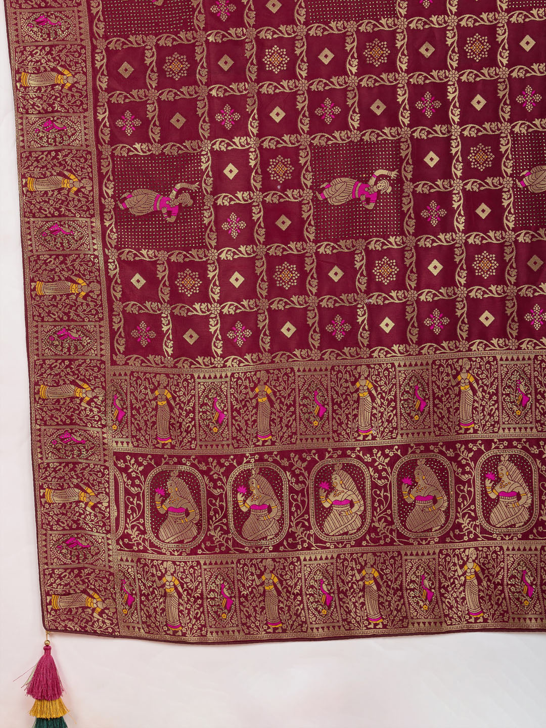 Woven Design Dola Silk Saree