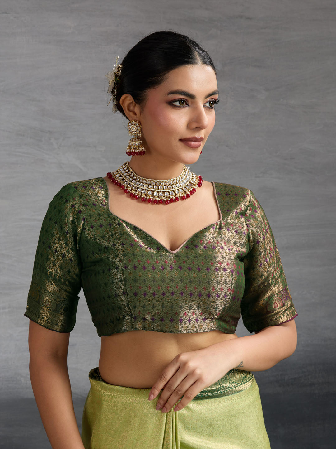 Woven Design Kanjivaram Silk Saree
