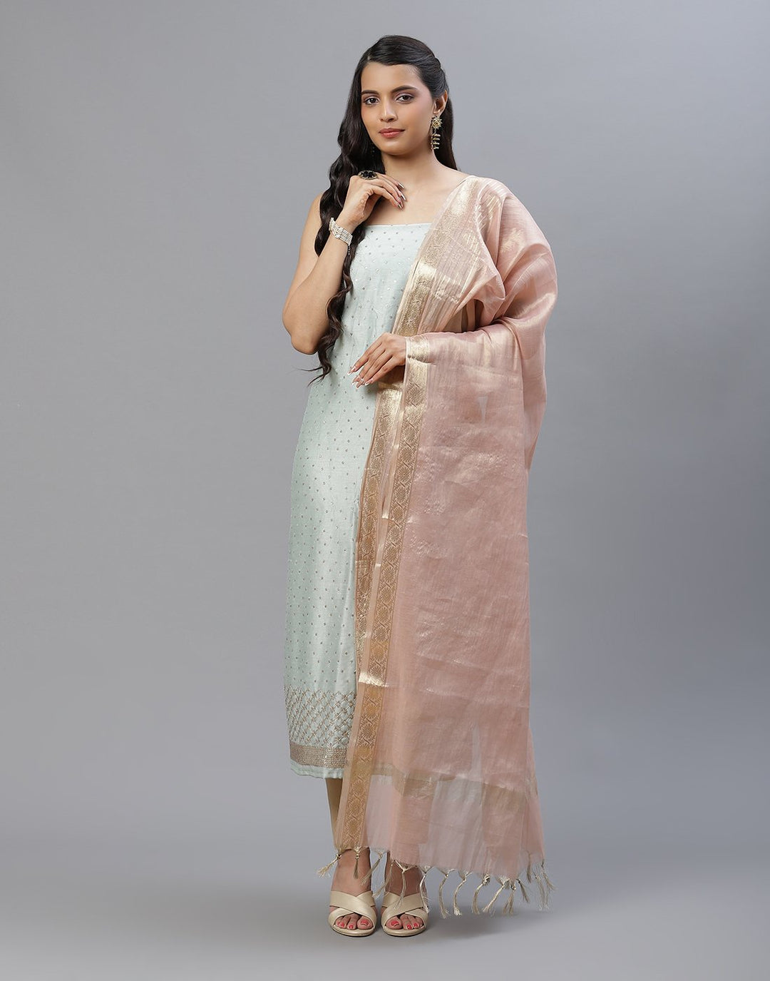 GEORGETTE EMBROIDERED SUIT SET