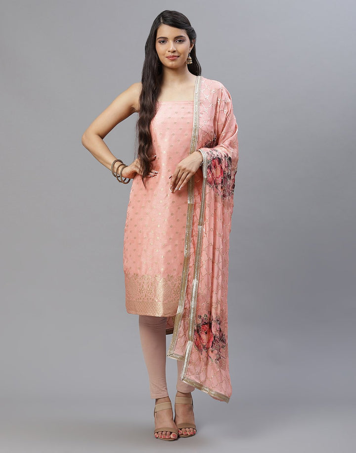Georgette woven suit set