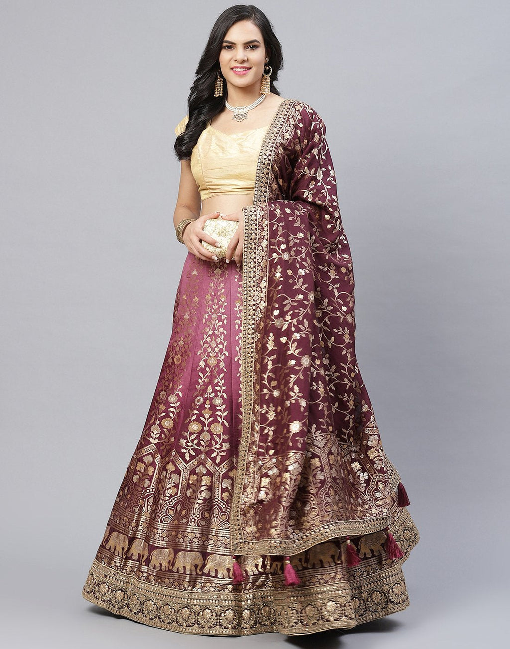 Banarsi Brocade Lehanga with Banarsi Dupatta
