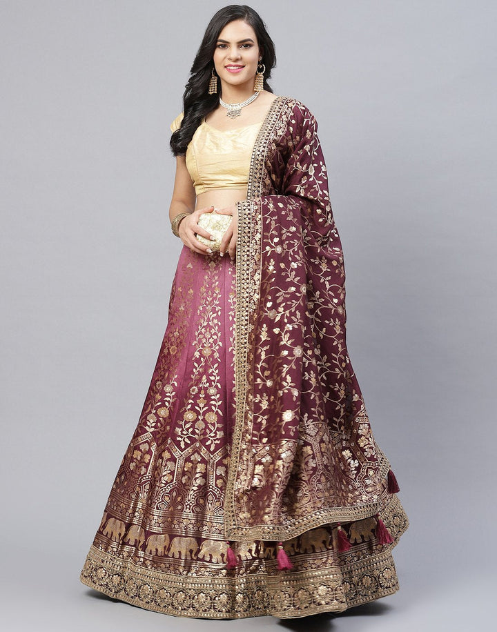 Banarsi Brocade Lehanga with Banarsi Dupatta