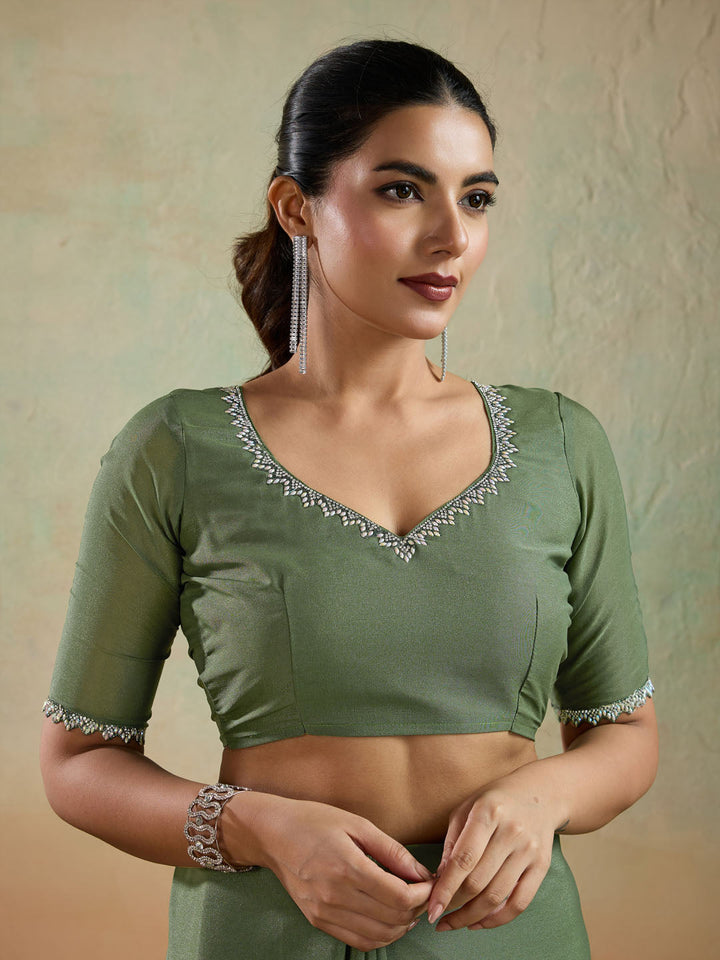 Woven Design Georgette Saree