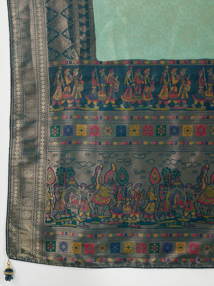 Woven Design Kanjivaram Silk Saree