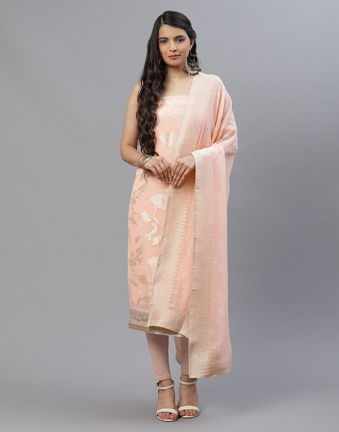GEORGETTE WOVEN SUIT SET
