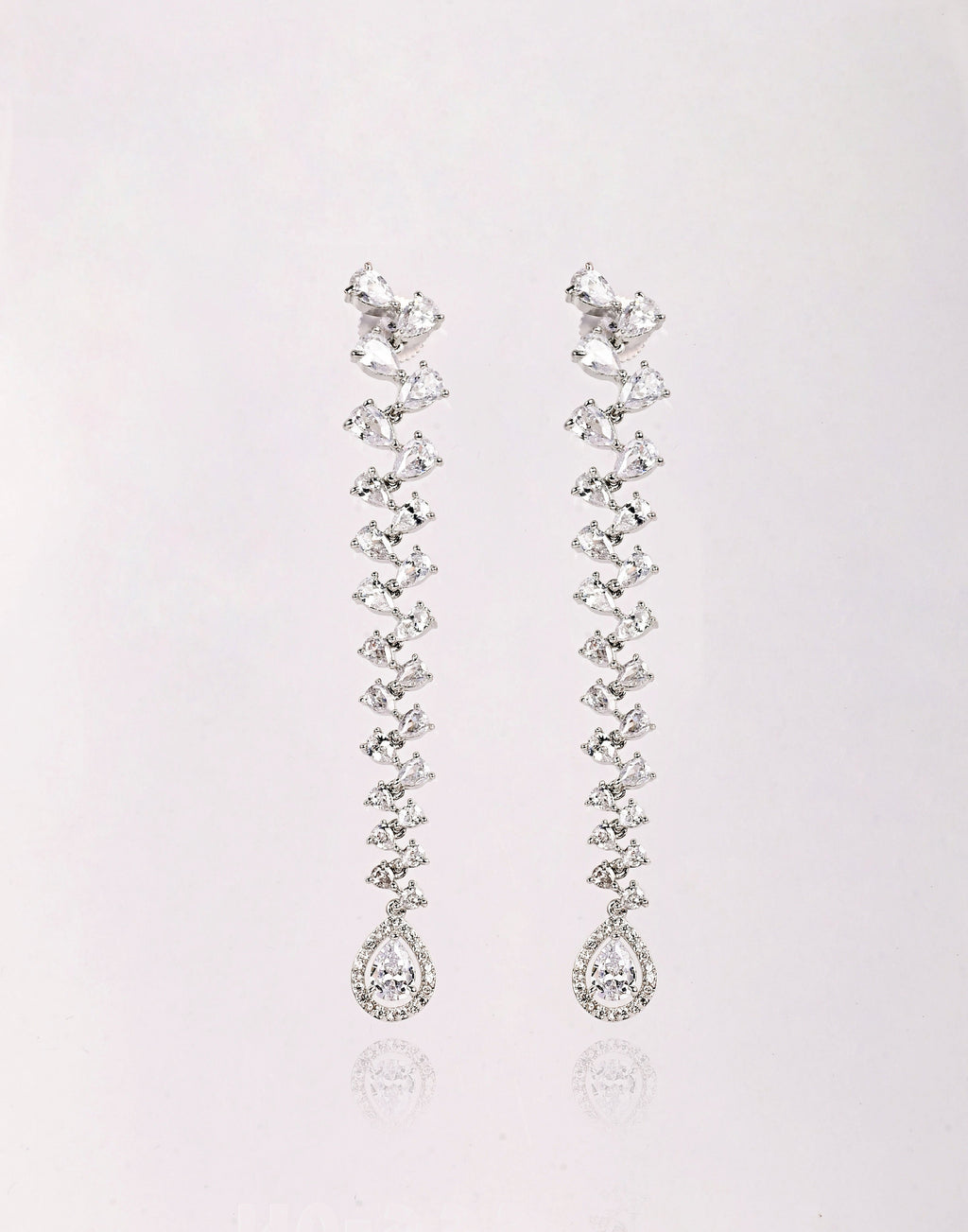 Diamond Stone Earrings