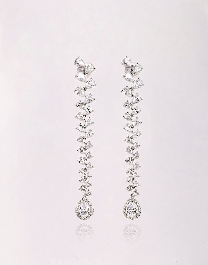 Diamond Stone Earrings