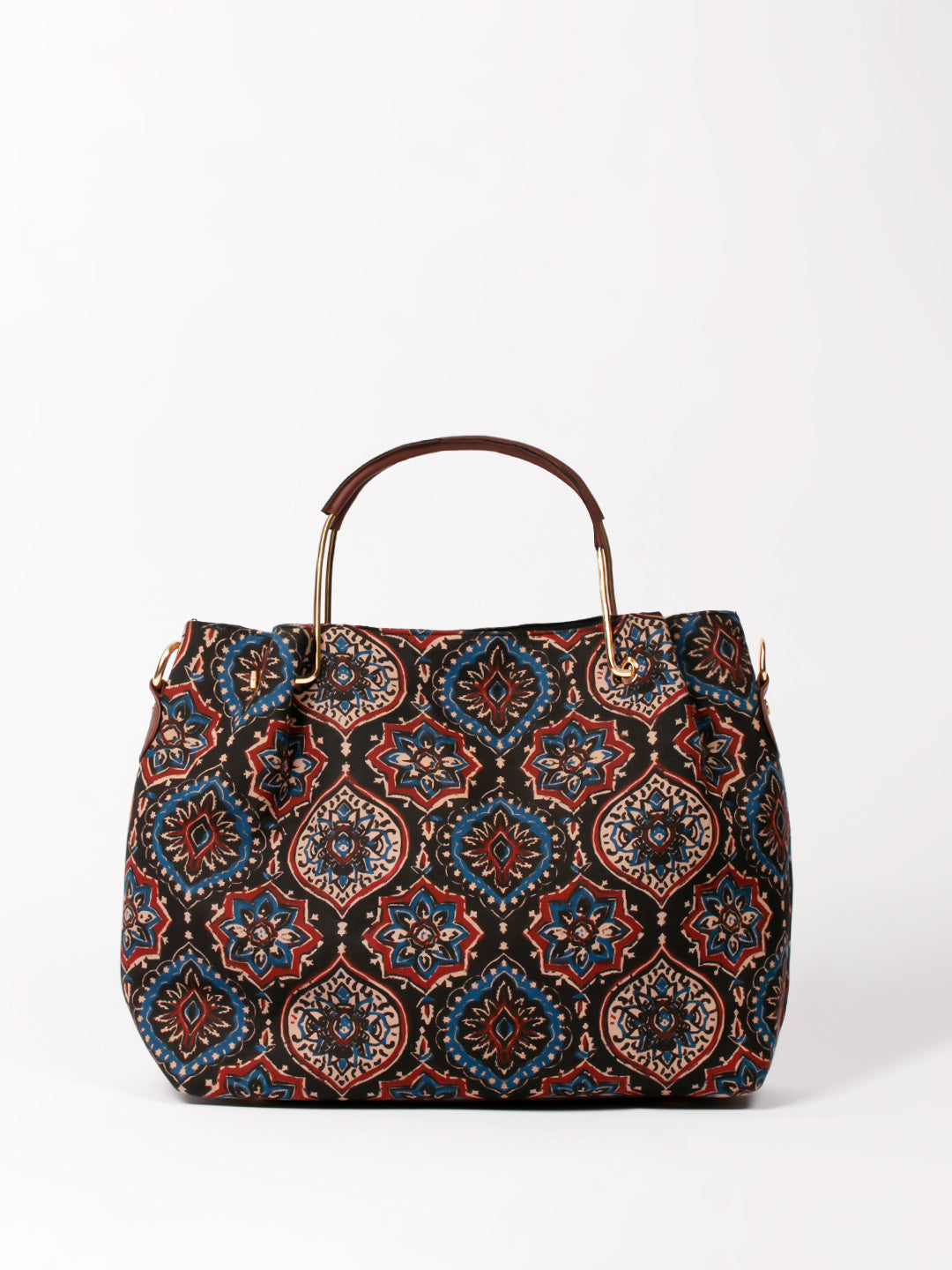 Elegant Multi Color Handbag And Purse Set